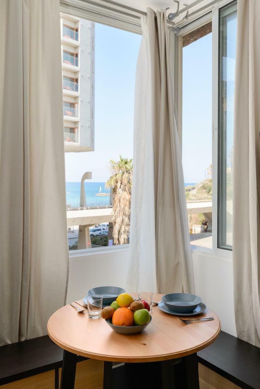 Apartment Sea View Designed Studio In Front Of Hilton Tlv *